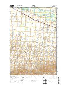 Mabton West Washington Current topographic map, 1:24000 scale, 7.5 X 7.5 Minute, Year 2013