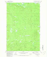 Macafee Hill Washington Historical topographic map, 1:24000 scale, 7.5 X 7.5 Minute, Year 1982