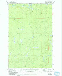 Macafee Hill Washington Historical topographic map, 1:24000 scale, 7.5 X 7.5 Minute, Year 1982