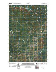 Macafee Hill Washington Historical topographic map, 1:24000 scale, 7.5 X 7.5 Minute, Year 2011