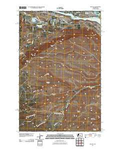 Malaga Washington Historical topographic map, 1:24000 scale, 7.5 X 7.5 Minute, Year 2011