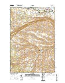 Malaga Washington Current topographic map, 1:24000 scale, 7.5 X 7.5 Minute, Year 2014