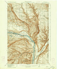 Malaga Washington Historical topographic map, 1:62500 scale, 15 X 15 Minute, Year 1914