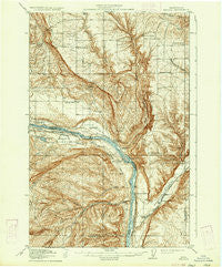 Malaga Washington Historical topographic map, 1:62500 scale, 15 X 15 Minute, Year 1914