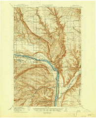 Malaga Washington Historical topographic map, 1:62500 scale, 15 X 15 Minute, Year 1914