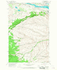 Malaga Washington Historical topographic map, 1:24000 scale, 7.5 X 7.5 Minute, Year 1966