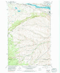Malaga Washington Historical topographic map, 1:24000 scale, 7.5 X 7.5 Minute, Year 1966