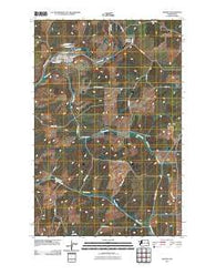 Malden Washington Historical topographic map, 1:24000 scale, 7.5 X 7.5 Minute, Year 2011