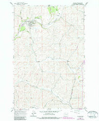 Malden Washington Historical topographic map, 1:24000 scale, 7.5 X 7.5 Minute, Year 1964