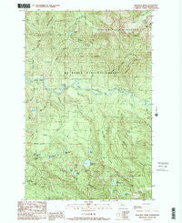 Mallardy Ridge Washington Historical topographic map, 1:24000 scale, 7.5 X 7.5 Minute, Year 1989