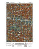 Mallardy Ridge Washington Historical topographic map, 1:24000 scale, 7.5 X 7.5 Minute, Year 2011