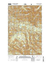 Mallardy Ridge Washington Current topographic map, 1:24000 scale, 7.5 X 7.5 Minute, Year 2014
