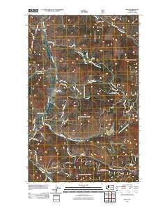 Malo Washington Historical topographic map, 1:24000 scale, 7.5 X 7.5 Minute, Year 2011