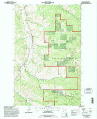 Malo Washington Historical topographic map, 1:24000 scale, 7.5 X 7.5 Minute, Year 1992