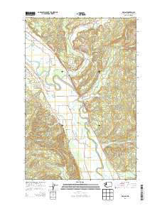 Malone Washington Current topographic map, 1:24000 scale, 7.5 X 7.5 Minute, Year 2014