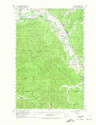 Malone Washington Historical topographic map, 1:62500 scale, 15 X 15 Minute, Year 1953