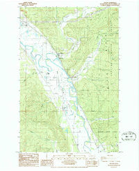 Malone Washington Historical topographic map, 1:24000 scale, 7.5 X 7.5 Minute, Year 1986
