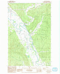 Malone Washington Historical topographic map, 1:24000 scale, 7.5 X 7.5 Minute, Year 1986