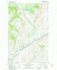Malott Washington Historical topographic map, 1:24000 scale, 7.5 X 7.5 Minute, Year 1981