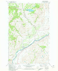 Malott Washington Historical topographic map, 1:24000 scale, 7.5 X 7.5 Minute, Year 1981
