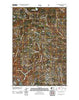 Manastash Lake Washington Historical topographic map, 1:24000 scale, 7.5 X 7.5 Minute, Year 2011