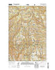Manastash Lake Washington Current topographic map, 1:24000 scale, 7.5 X 7.5 Minute, Year 2013