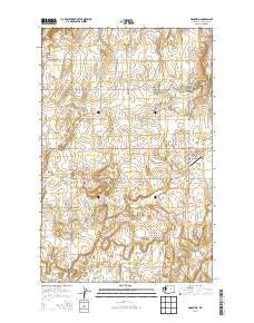 Mansfield Washington Current topographic map, 1:24000 scale, 7.5 X 7.5 Minute, Year 2014
