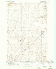 Mansfield Washington Historical topographic map, 1:24000 scale, 7.5 X 7.5 Minute, Year 1968