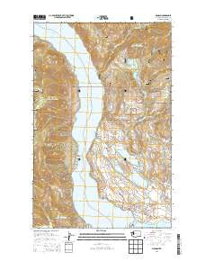 Manson Washington Current topographic map, 1:24000 scale, 7.5 X 7.5 Minute, Year 2014