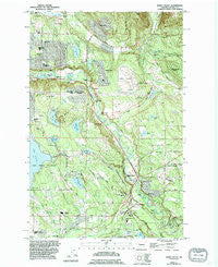 Maple Valley Washington Historical topographic map, 1:24000 scale, 7.5 X 7.5 Minute, Year 1995
