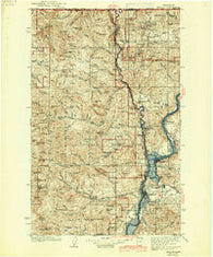 Marcus Washington Historical topographic map, 1:125000 scale, 30 X 30 Minute, Year 1942