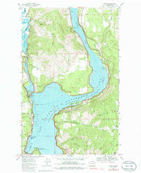Marcus Washington Historical topographic map, 1:24000 scale, 7.5 X 7.5 Minute, Year 1969