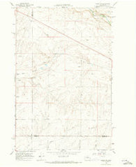 Marlin SW Washington Historical topographic map, 1:24000 scale, 7.5 X 7.5 Minute, Year 1968