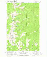 Martin Peak Washington Historical topographic map, 1:24000 scale, 7.5 X 7.5 Minute, Year 1969