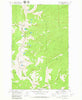 Martin Peak Washington Historical topographic map, 1:24000 scale, 7.5 X 7.5 Minute, Year 1969