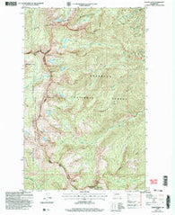 Martin Peak Washington Historical topographic map, 1:24000 scale, 7.5 X 7.5 Minute, Year 2002