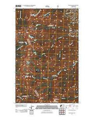 Martin Peak Washington Historical topographic map, 1:24000 scale, 7.5 X 7.5 Minute, Year 2011
