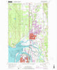 Marysville Washington Historical topographic map, 1:24000 scale, 7.5 X 7.5 Minute, Year 1956