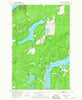 Mason Lake Washington Historical topographic map, 1:24000 scale, 7.5 X 7.5 Minute, Year 1953