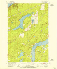 Mason Lake Washington Historical topographic map, 1:24000 scale, 7.5 X 7.5 Minute, Year 1953