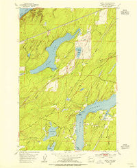 Mason Lake Washington Historical topographic map, 1:24000 scale, 7.5 X 7.5 Minute, Year 1953