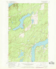 Mason Lake Washington Historical topographic map, 1:24000 scale, 7.5 X 7.5 Minute, Year 1953
