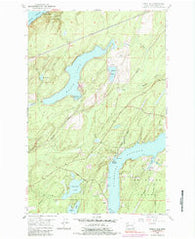 Mason Lake Washington Historical topographic map, 1:24000 scale, 7.5 X 7.5 Minute, Year 1953