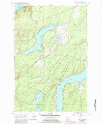 Mason Lake Washington Historical topographic map, 1:24000 scale, 7.5 X 7.5 Minute, Year 1953