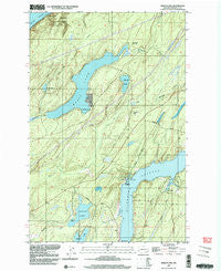 Mason Lake Washington Historical topographic map, 1:24000 scale, 7.5 X 7.5 Minute, Year 1997