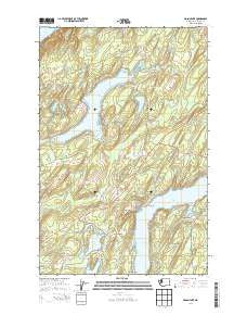 Mason Lake Washington Current topographic map, 1:24000 scale, 7.5 X 7.5 Minute, Year 2014