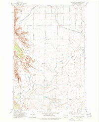 Mathews Corner Washington Historical topographic map, 1:24000 scale, 7.5 X 7.5 Minute, Year 1975
