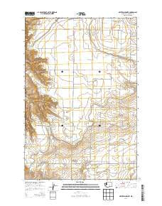 Mathews Corner Washington Current topographic map, 1:24000 scale, 7.5 X 7.5 Minute, Year 2014