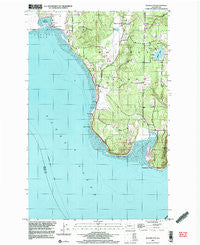 Maxwelton Washington Historical topographic map, 1:24000 scale, 7.5 X 7.5 Minute, Year 1997
