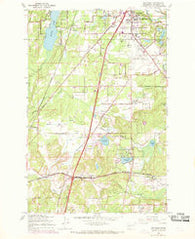 Maytown Washington Historical topographic map, 1:24000 scale, 7.5 X 7.5 Minute, Year 1959
